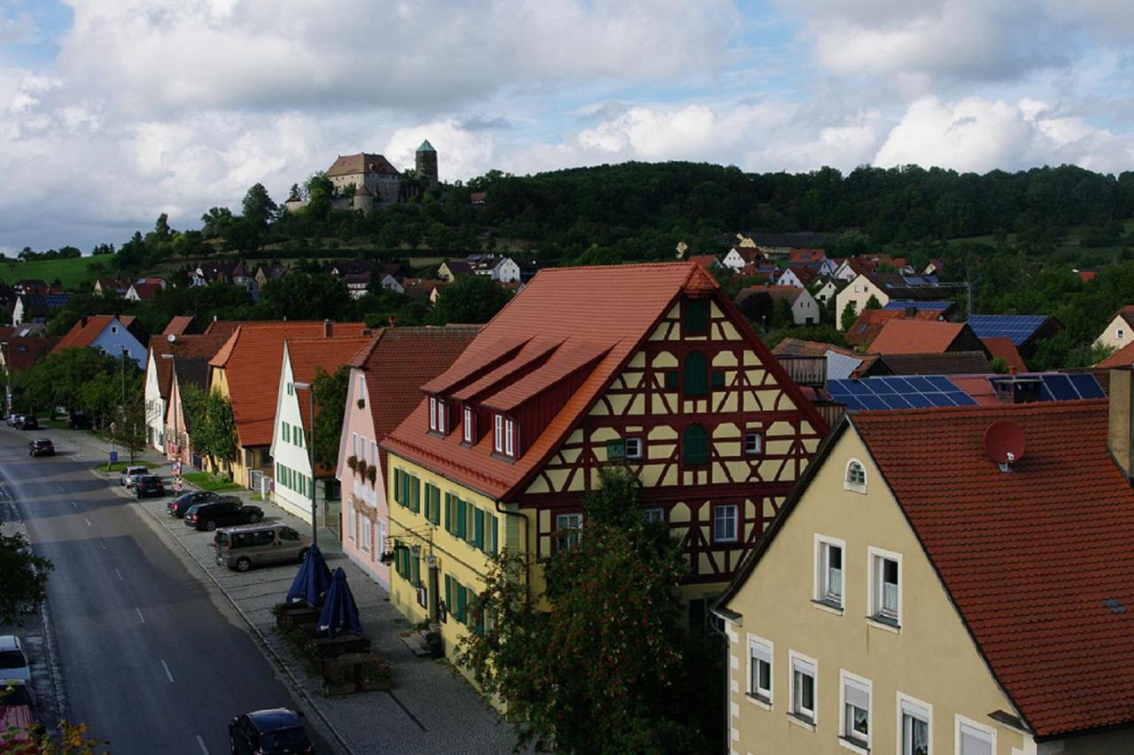 Gasthaus Schwarzer Adler Colmberg ภายนอก รูปภาพ
