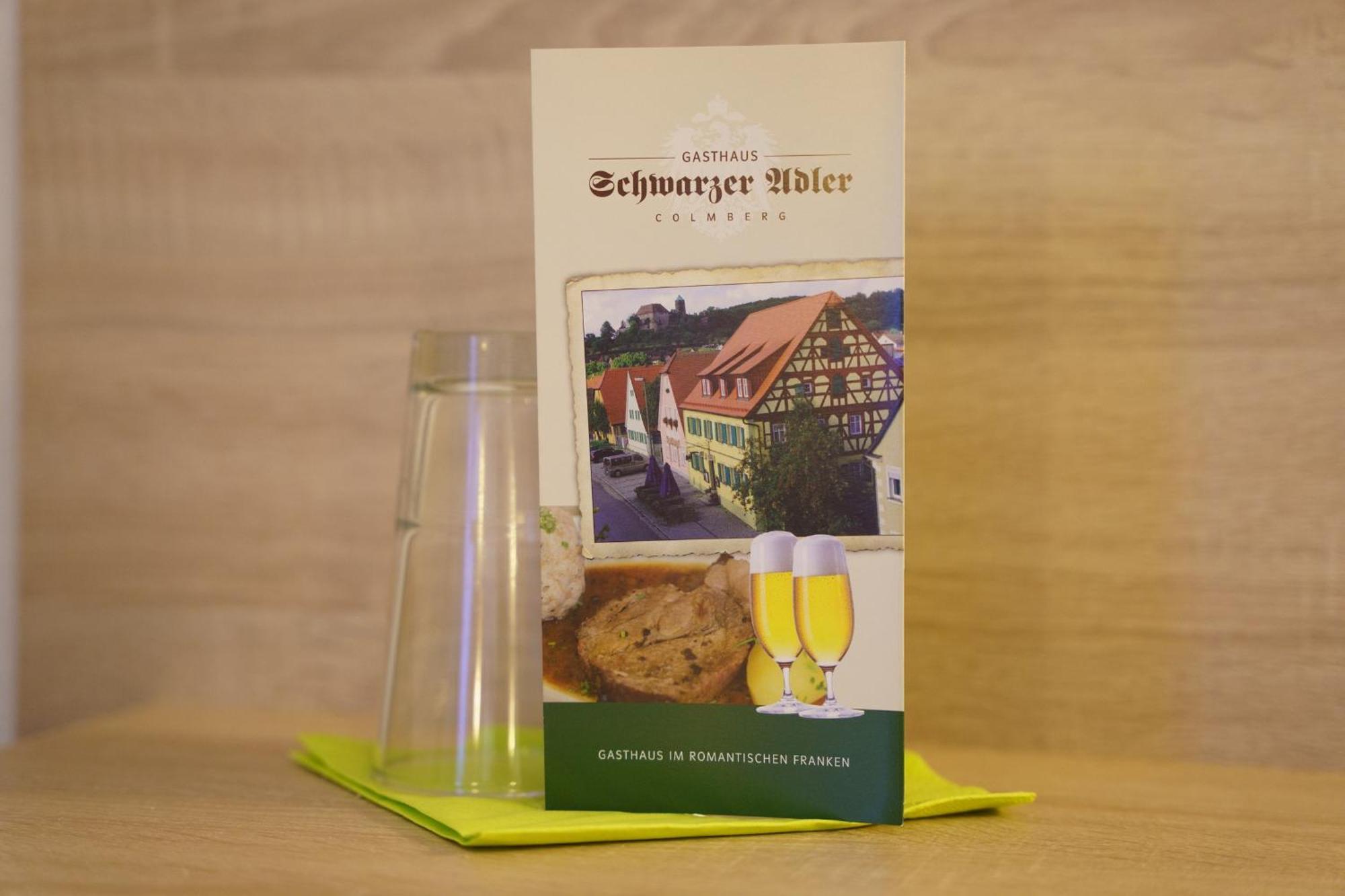 Gasthaus Schwarzer Adler Colmberg ภายนอก รูปภาพ
